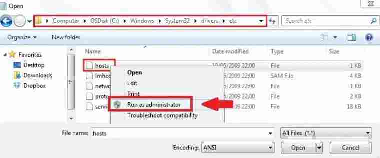 Edit Host File