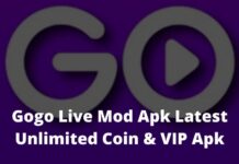 Gogo Live Mod Apk Latest Unlimited Coin & VIP Apk