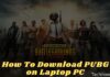 How To Download PUBG on Laptop PC