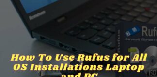 How To Use Rufus for All OS Installations Laptop and PC