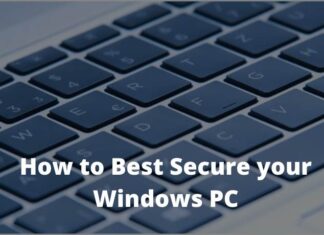 How to Best Secure your Windows PC