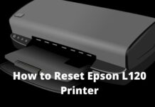 How to Reset Epson L120 Printer Quick Way