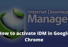 How to activate IDM in Google Chrome