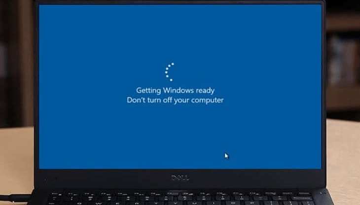 Restart the laptop