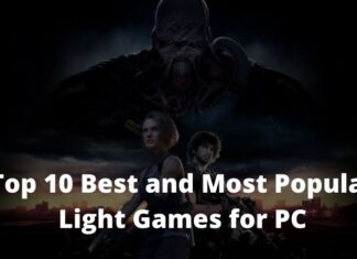 Top 10 Best and Most Popular Light Games for PC