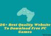 26+ Best Quality Website To Download Free PC Games