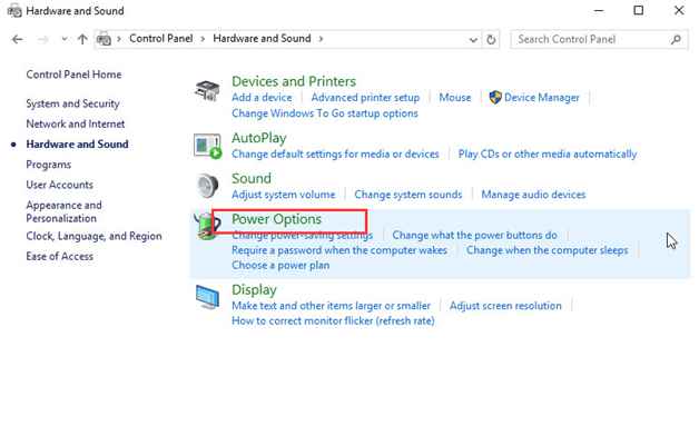 Change USB Settings