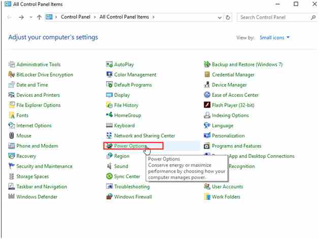 Change the USB Selective Suspend Settings