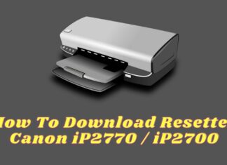 How To Download Resetter Canon iP2770 iP2700