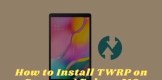 How to Install TWRP on Samsung Galaxy A10