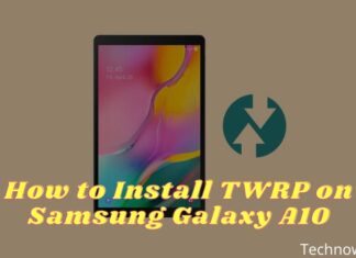 How to Install TWRP on Samsung Galaxy A10