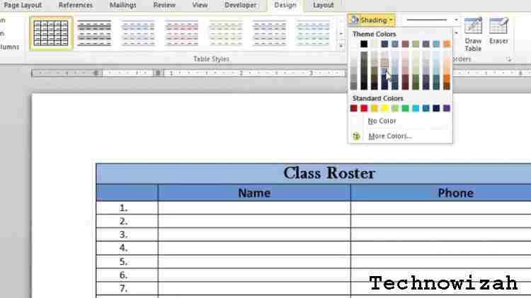How to Modify Tables