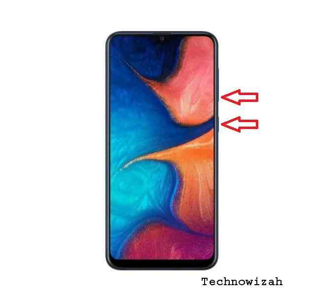 How to screenshot Samsung Galaxy A12 with buttons