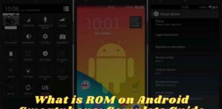 What is ROM on Android Smartphone Complete