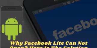 Why Facebook Lite Can Not Open Here Is The Solution
