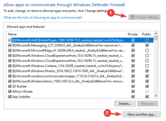 Add Chrome to your firewall exclusion list