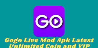 Gogo Live Mod Apk Latest Unlimited Coin and VIP Apk