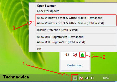 Granting Windows Script Host Permissions