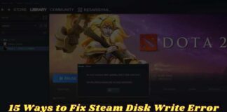 15 Ways to Fix Steam Disk Write Error Quick and Easy Guide
