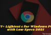 17+ Lightest c for Windows PC with Low Specs