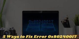 5 Ways to Fix Error 0x80240017 on Windows 10 PC