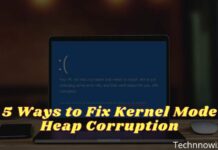 5 Ways to Fix Kernel Mode Heap Corruption