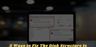 5 Ways to Fix The Disk Structure Is Corrupted And Unreadable