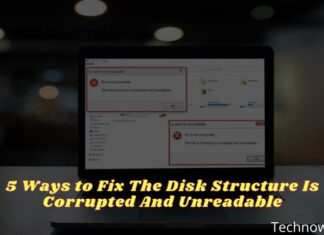 5 Ways to Fix The Disk Structure Is Corrupted And Unreadable