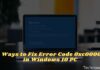 6 Ways to Fix Error Code 0xc0000e in Windows 10 PC