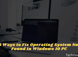 6 Ways to Fix Operating System Not Found In Windows 10 PC