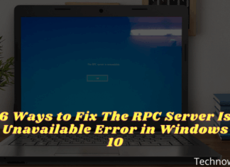 6 Ways to Fix The RPC Server Is Unavailable Error in Windows 10