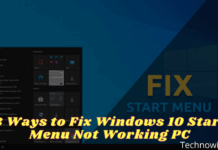 8 Ways to Fix Windows 10 Start Menu Not Working PC