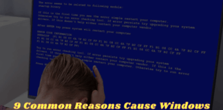9 Common Reasons Cause Windows Crash Full Explain
