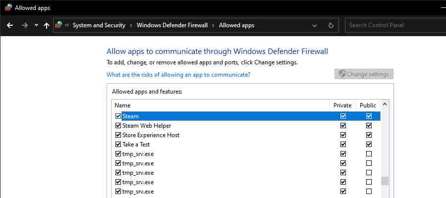 Allow Steam Through Windows Firewall
