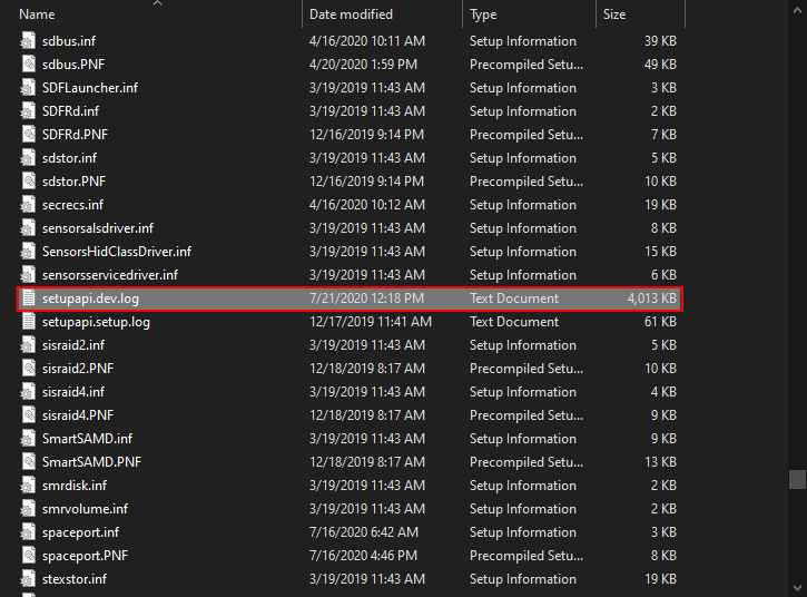 Check System Log