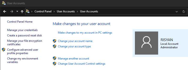 How to Check Windows User Account Type