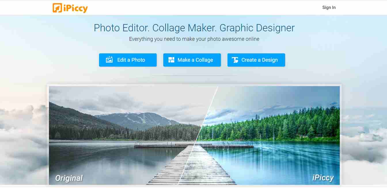 Ipiccy Photo Editor – Mobile