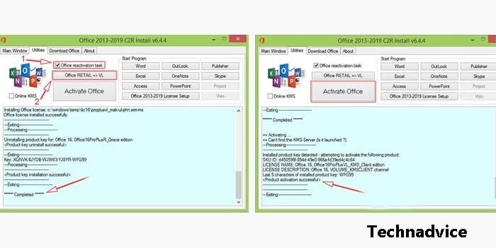 office 2016 kms activation