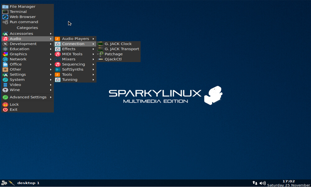 SparkyLinux – GameOver Edition