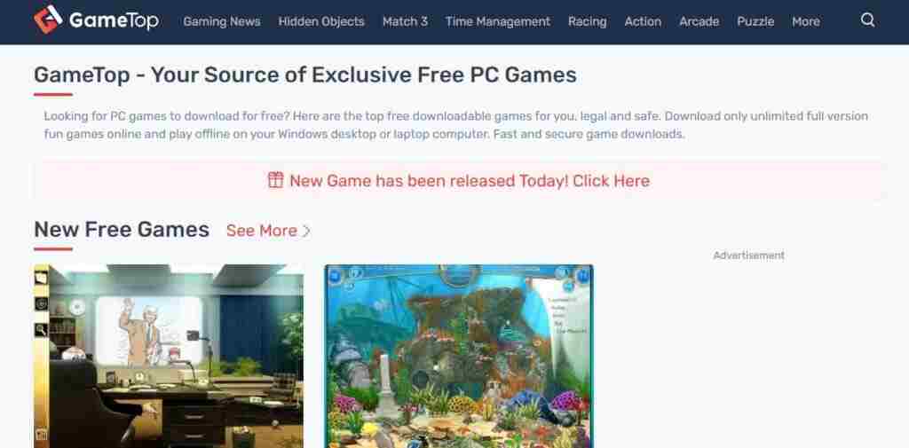 Top Games – Your Source of Exclusive Free PC Games