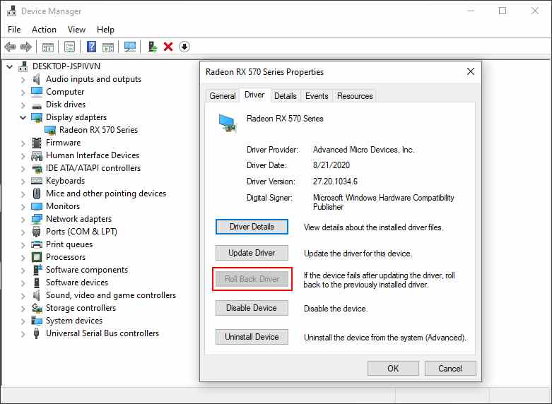 Un update Your Latest Graphics Card Driver