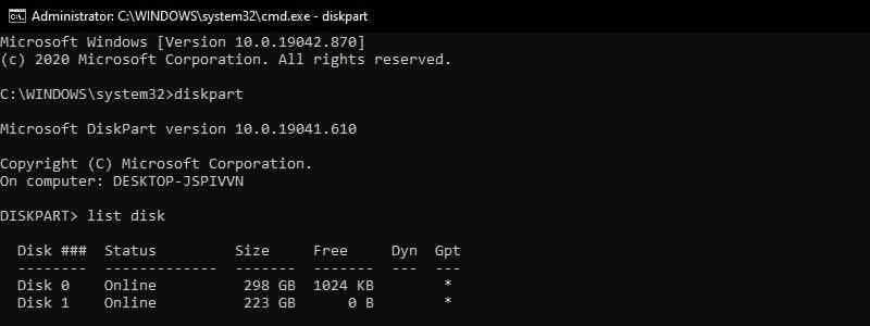 Using Command Prompt