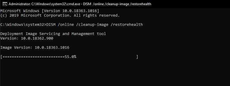 Using DISM