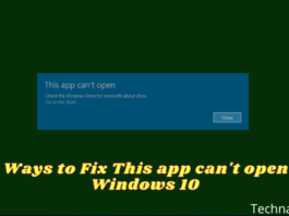 10 Ways to Fix This app can't open in Windows 10