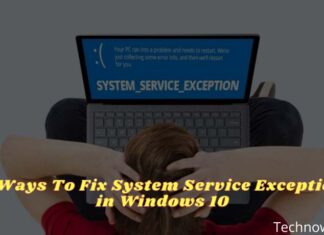 6 Ways To Fix System Service Exception in Windows 10