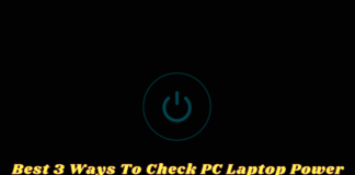 Best 3 Ways To Check PC Laptop Power Usage