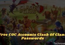 Free COC Accounts Clash Of Clans Passwords