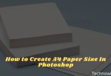 How to Create A4 Paper Size In Photoshop