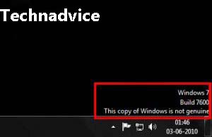How to Remove This Copy of Windows Is Not Genuine from Windows 7