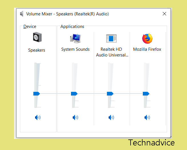 Manually Increase Laptop Volume